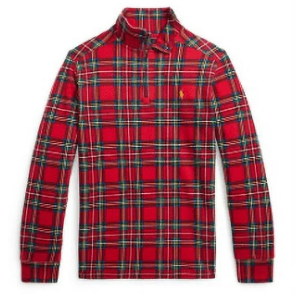 Polo by Ralph Lauren Plaid Pullover Swearshirt